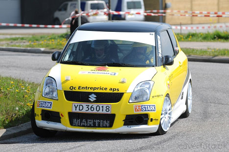Glimt fra Rallysprint på Regnbueringen
(Foto: Jimmy Lerche (Coverfoto.dk))